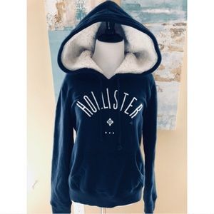 ✨SALE✨ NWT • Hollister Hoodie • Dark Blue • Medium